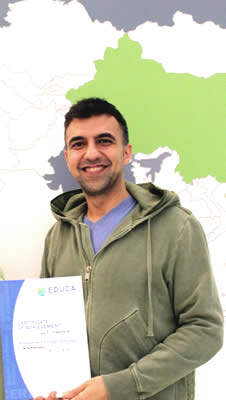 Educa school student from S.Arabia