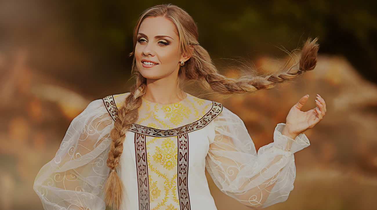 russian beautiful woman