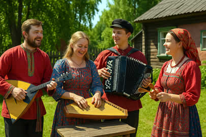 Russian musical insturments