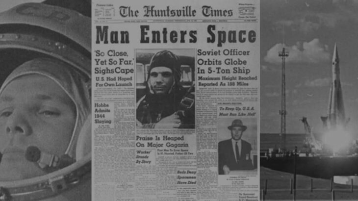 Yuri Gagarin - the first man in space