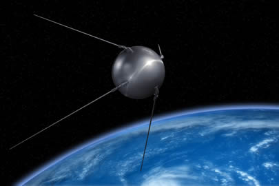 Sputnik-1, the world's first artificial satellite