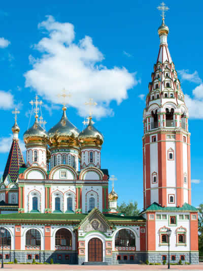Orthodox church in Kaliningrad region Russia